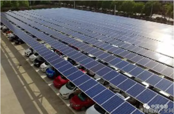 合肥现“奢侈”光伏停车场 既能遮阳避风雨又能发电