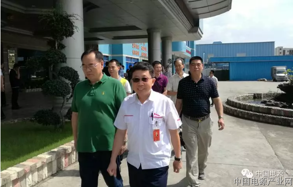 电源行业协会、联盟、标委会领导到天宝电子参观考察