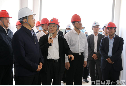 国家能源局局长章建华到晋江储能电站调研